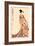 The Hour of the Hare-Kitagawa Utamaro-Framed Art Print