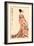 The Hour of the Hare-Kitagawa Utamaro-Framed Art Print