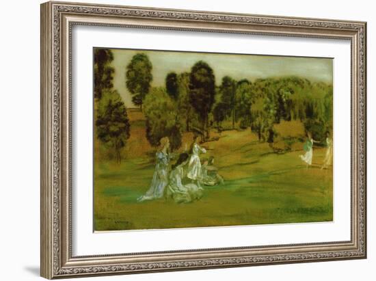 The Hours and the Freedom of the Fields-Arthur Bowen Davies-Framed Giclee Print