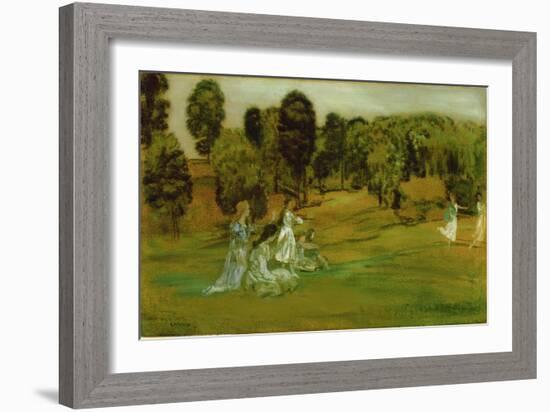 The Hours and the Freedom of the Fields-Arthur Bowen Davies-Framed Giclee Print