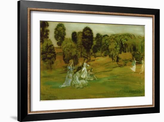 The Hours and the Freedom of the Fields-Arthur Bowen Davies-Framed Giclee Print