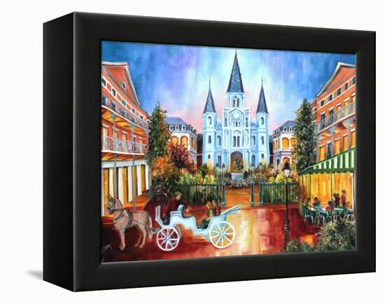 The Hours on Jackson Square-Diane Millsap-Framed Stretched Canvas