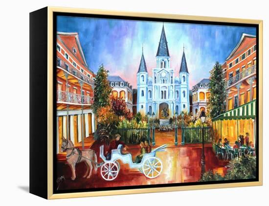 The Hours on Jackson Square-Diane Millsap-Framed Stretched Canvas