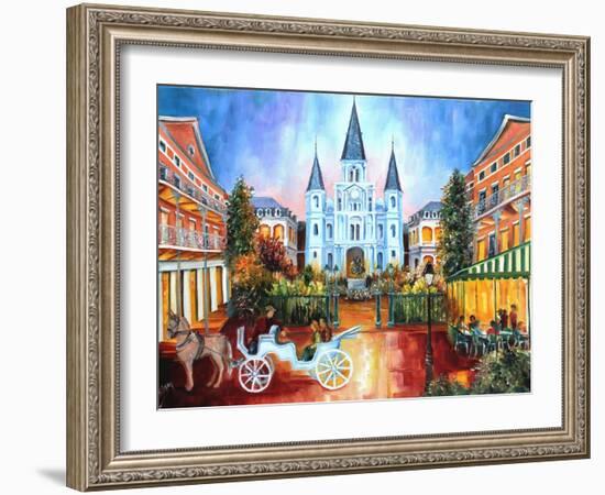 The Hours on Jackson Square-Diane Millsap-Framed Premium Giclee Print