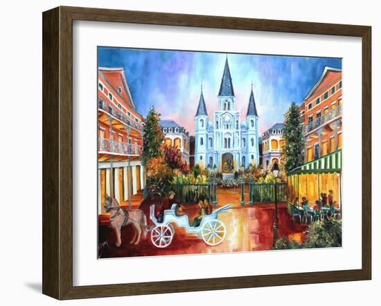 The Hours on Jackson Square-Diane Millsap-Framed Premium Giclee Print