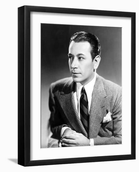 The House across the Bay, George Raft, 1940-null-Framed Photo