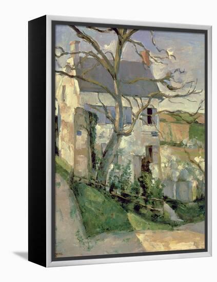 The House and the Tree, C.1873-74-Paul C?zanne-Framed Premier Image Canvas