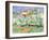 The House at Bellevue-Paul Cézanne-Framed Giclee Print