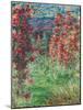 The House at Giverny under the Roses; La Maison Dans Les Roses, 1925-Claude Monet-Mounted Giclee Print