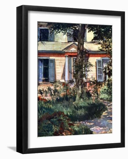 The House at Rueil, 1882-Edouard Manet-Framed Giclee Print