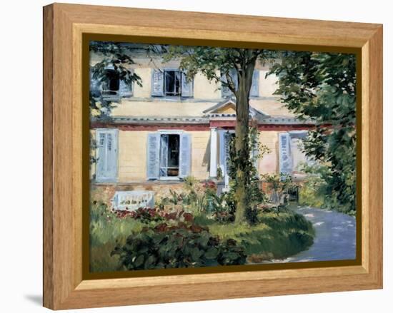 The House at Rueil, 1882-Edouard Manet-Framed Premier Image Canvas