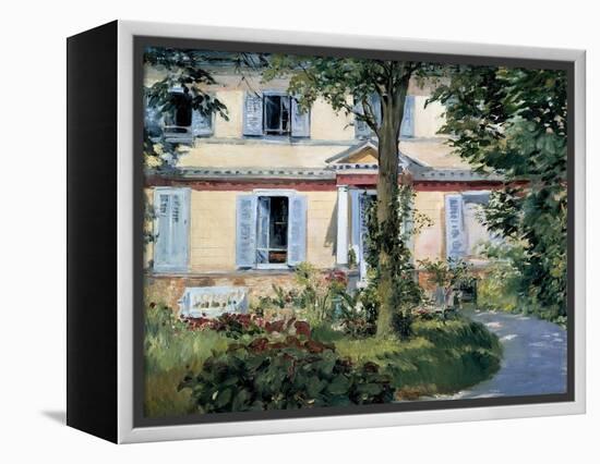 The House at Rueil, 1882-Edouard Manet-Framed Premier Image Canvas