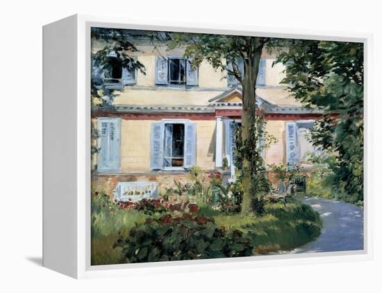 The House at Rueil, 1882-Edouard Manet-Framed Premier Image Canvas