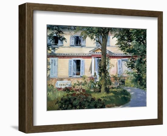 The House at Rueil, 1882-Edouard Manet-Framed Giclee Print