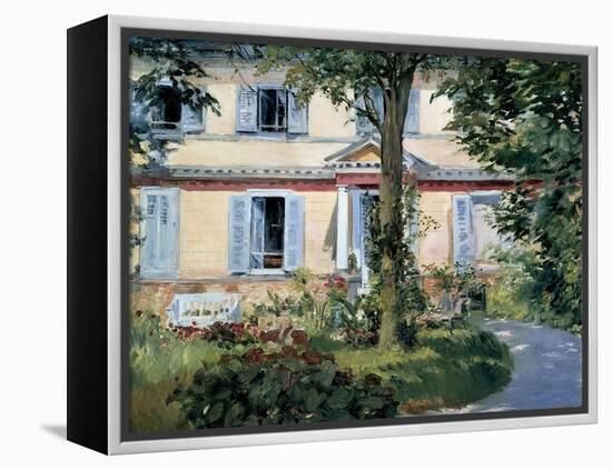 The House at Rueil, 1882-Edouard Manet-Framed Premier Image Canvas