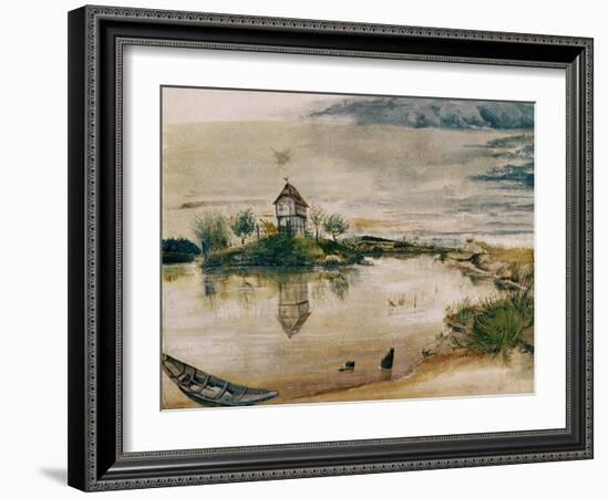 The House at the Pond-Albrecht Dürer-Framed Giclee Print