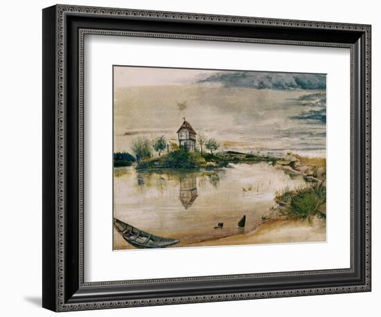 The House at the Pond-Albrecht Dürer-Framed Giclee Print