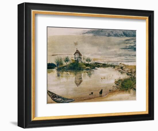 The House at the Pond-Albrecht Dürer-Framed Giclee Print