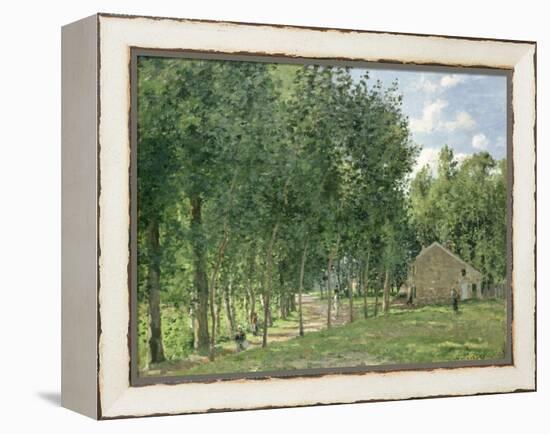 The House in the Forest, 1872-Camille Pissarro-Framed Premier Image Canvas