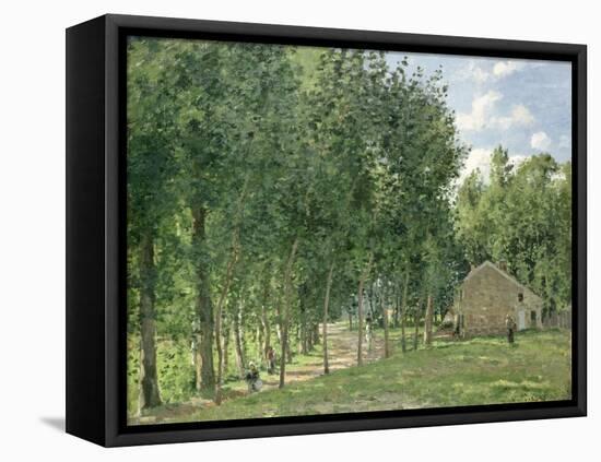 The House in the Forest, 1872-Camille Pissarro-Framed Premier Image Canvas