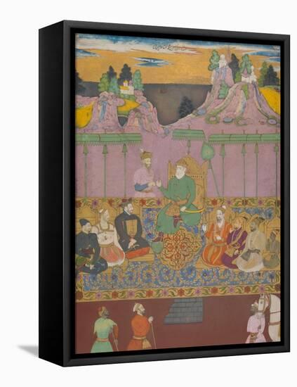 The House of Bijapur, c.1680-Indian School-Framed Premier Image Canvas