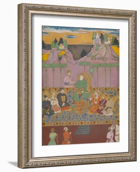 The House of Bijapur, c.1680-Indian School-Framed Giclee Print