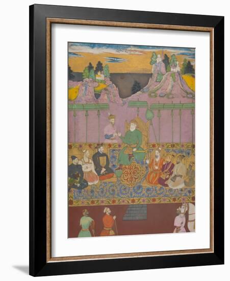 The House of Bijapur, c.1680-Indian School-Framed Giclee Print