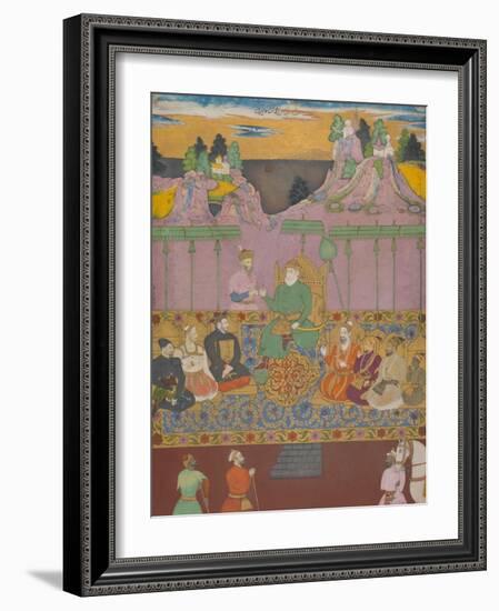 The House of Bijapur, c.1680-Indian School-Framed Giclee Print