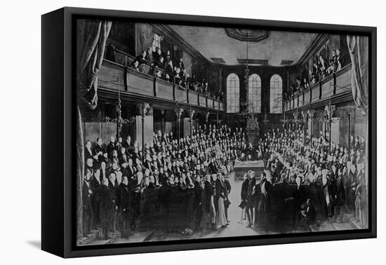 The House of Commons, 1833-Sir George Hayter-Framed Premier Image Canvas