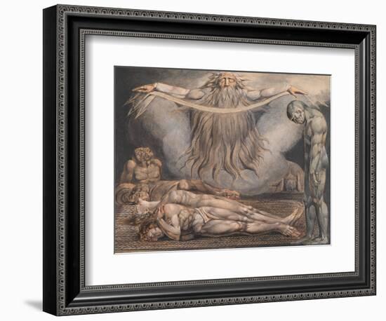 The House of Death-William Blake-Framed Giclee Print