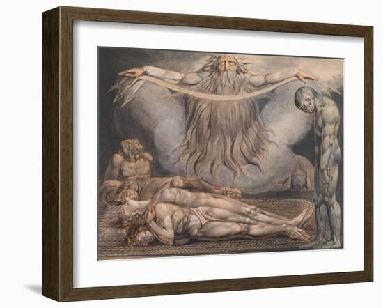 The House of Death-William Blake-Framed Giclee Print