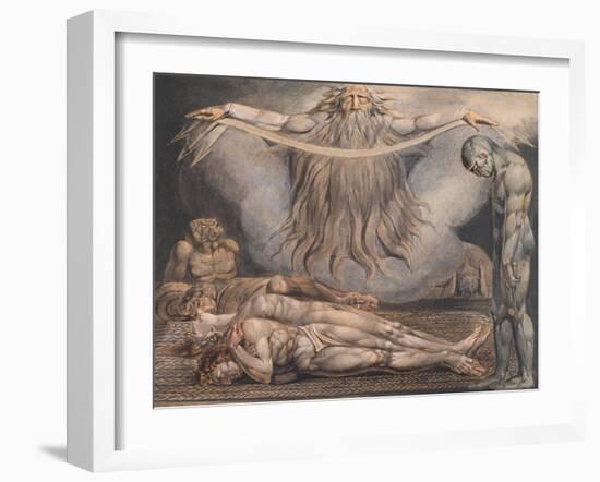 The House of Death-William Blake-Framed Giclee Print