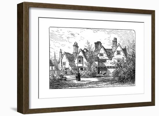 The House of Dr John Hall, Statford-Upon-Avon, Warwickshire, 1885-Edward Hull-Framed Giclee Print