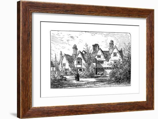 The House of Dr John Hall, Statford-Upon-Avon, Warwickshire, 1885-Edward Hull-Framed Giclee Print