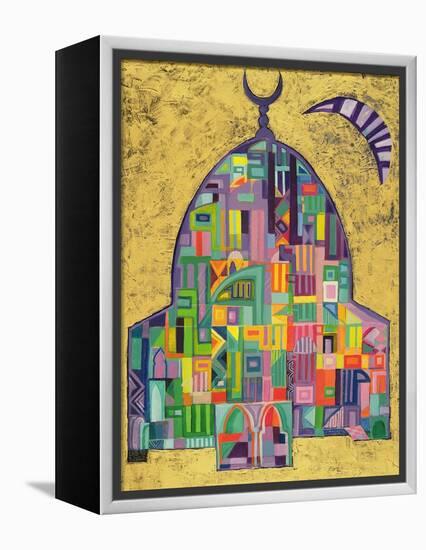 The House of God II, 1993-94-Laila Shawa-Framed Premier Image Canvas