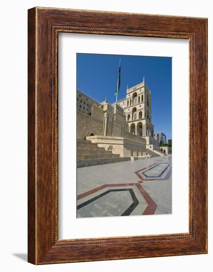 The House of Government, Baku, Azerbaijan-Michael Runkel-Framed Photographic Print