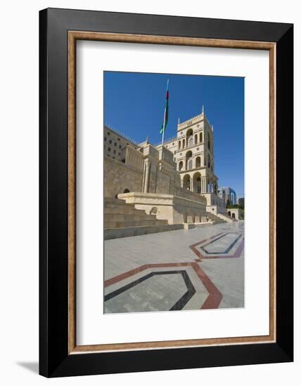 The House of Government, Baku, Azerbaijan-Michael Runkel-Framed Photographic Print