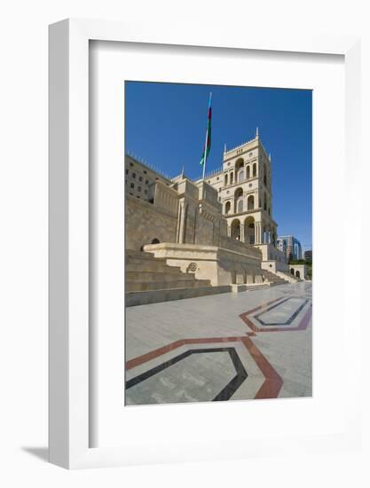 The House of Government, Baku, Azerbaijan-Michael Runkel-Framed Photographic Print