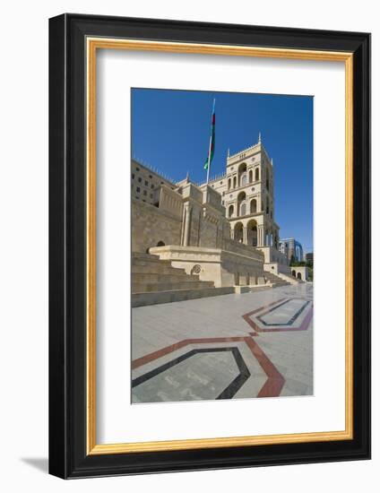 The House of Government, Baku, Azerbaijan-Michael Runkel-Framed Photographic Print