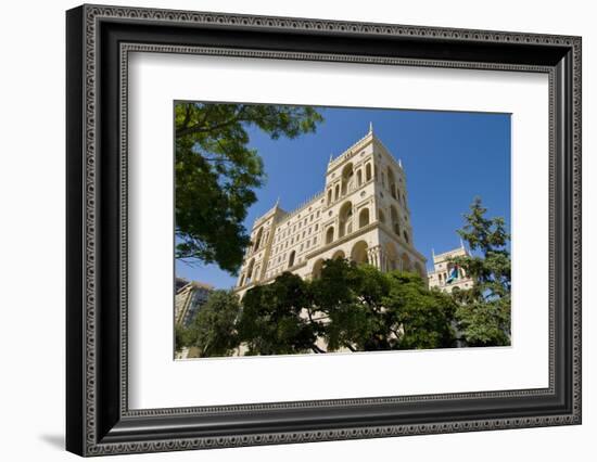 The House of Government, Baku, Azerbaijan-Michael Runkel-Framed Photographic Print