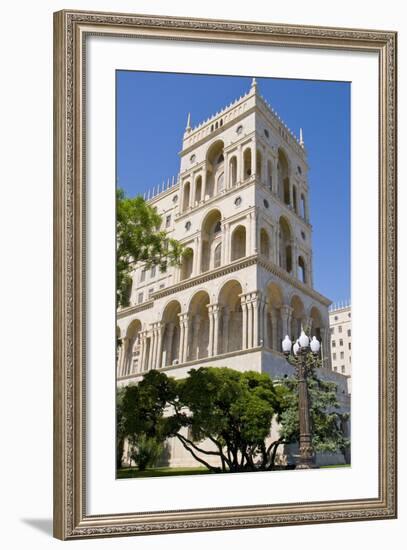 The House of Government, Baku, Azerbaijan-Michael Runkel-Framed Photographic Print