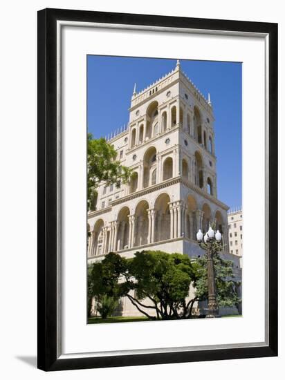 The House of Government, Baku, Azerbaijan-Michael Runkel-Framed Photographic Print