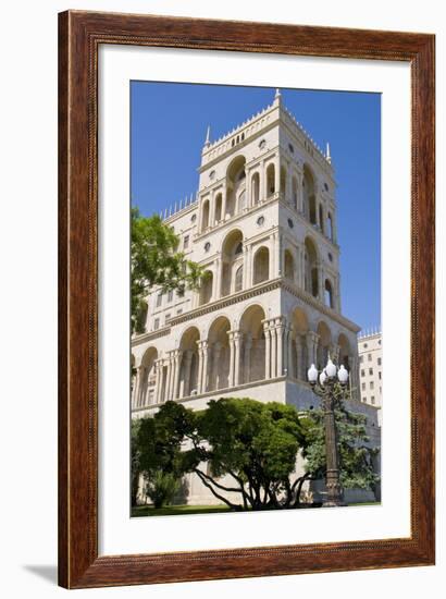 The House of Government, Baku, Azerbaijan-Michael Runkel-Framed Photographic Print