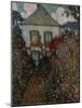 The House of Jean-Jacques Rousseau, Chambray-Henri Eugene Augustin Le Sidaner-Mounted Giclee Print