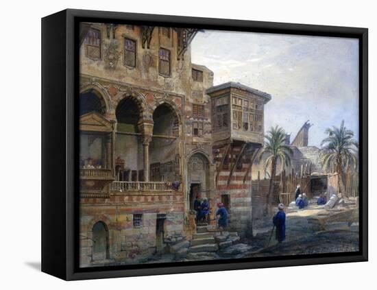The House of Mameluke Radnau Bey, Cairo, 1870-Frank Dillon-Framed Premier Image Canvas