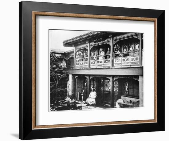 The House of Mr Yang, C.1872-John Thomson-Framed Photographic Print