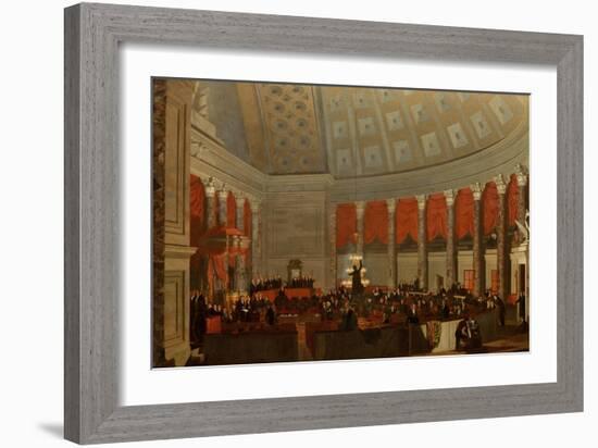 The House of Representatives, c.1822-Samuel Finley Breese Morse-Framed Giclee Print