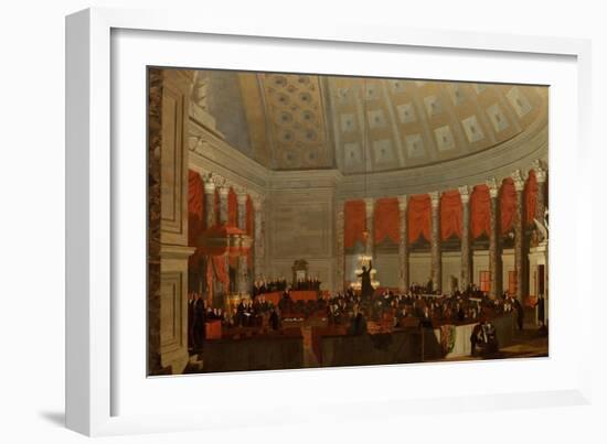 The House of Representatives, c.1822-Samuel Finley Breese Morse-Framed Giclee Print