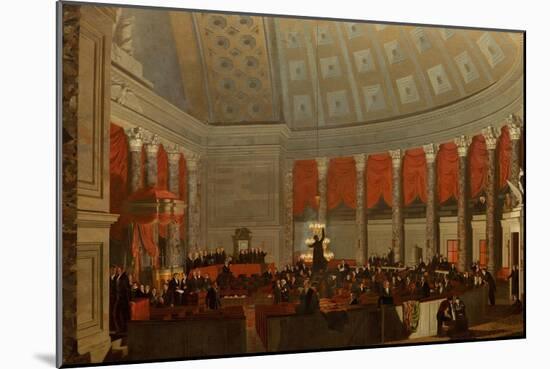 The House of Representatives, c.1822-Samuel Finley Breese Morse-Mounted Giclee Print