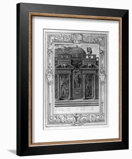 The House of Sleep, 1733-Bernard Picart-Framed Giclee Print